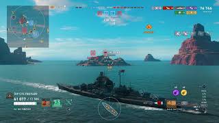 World of Warships Legends  Rapid Firing Tirpitz got another Kraken [upl. by Esiuolyram914]