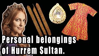 Hurrem Sultan Personal Belongings  Hurrem Sultan Cloths hurrem [upl. by Sivia687]