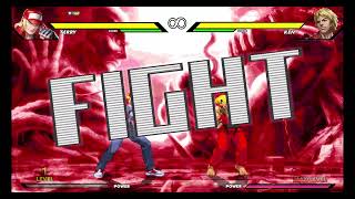 BEST MUGEN FIGHTS TERRY BOGARD vs KEN MASTERS [upl. by Nnayelsel]