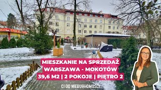 Mieszkanie na sprzedaż Warszawa — Mokotów 2 pokoje [upl. by Seraphina]