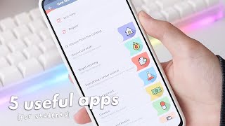 5 useful Android apps for students free ✨ [upl. by Annuhsal152]