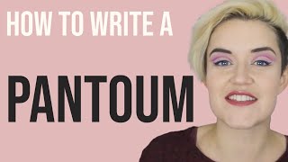 How to Write a Pantoum [upl. by Anibor931]