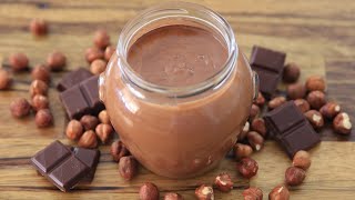 Homemade Nutella Recipe [upl. by Geraud]