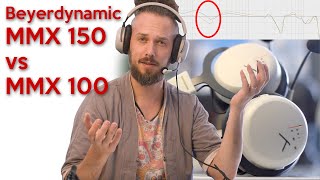 Beyerdynamic MMX 150 vs MMX 100 review Lets look inside and see what is different [upl. by Auhsoj]