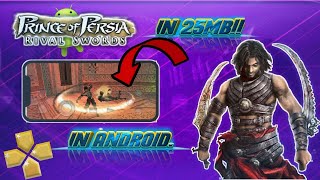 25 MB How to Download Prince of Persia Rival Swords Highly Compressed IN ANDROID [upl. by Tonia859]