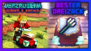 Wie VERZAUBERT man den BESTEN DREIZACK in Minecraft 🔸 Minecraft Tutorial 🔸 Neostrics [upl. by Lleraj]