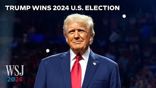 How Trump Defeated Harris for President Key Election Campaign Moments  WSJ [upl. by Windy]