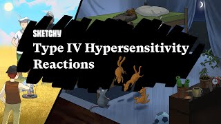 Understanding Type IV Hypersensitivity Reactions Part 1  Sketchy Medical  USMLE Step 1 [upl. by Asyl]