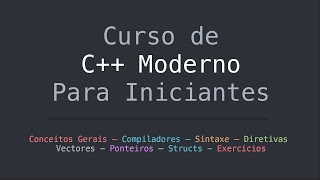Curso de C Moderno para Iniciantes  Apresentação [upl. by Weinrich]