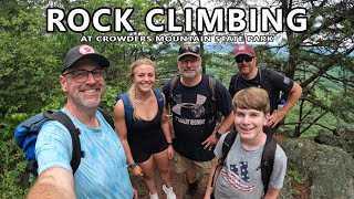 My Niece Nikki climbing at Crowders Mountain State Park [upl. by Eagle]