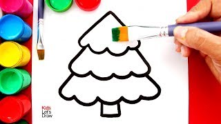 10 DIBUJOS DE NAVIDAD con Brillantina para Niños  Colorful Glitter Christmas Drawings and Painting [upl. by Annasus]