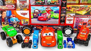 Disney Pixar Cars Unboxing Review l Lightning McQueen Bubble RC Car  Monster Truck ASMR [upl. by Amarillis]