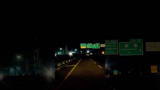 Driving  night into Mobile AL for a Drive and Fly recording session shorts 80ssynth dji drive [upl. by Auqeenwahs]