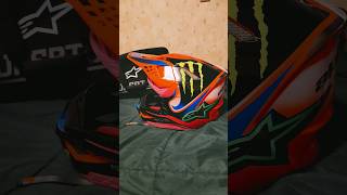 Haiden Deegan alpinestars helmet haidendeegan deegan monsterenergy motocross supercross dbk [upl. by Nocaed755]