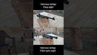 🇮🇳 Valorous vertigo with peep sight amp fiber optic sight 🇮🇳 shorts viralvideo [upl. by Jaella765]