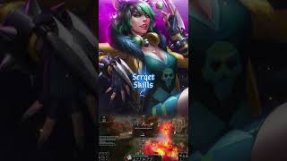 SMITE INFO SKILLS DAN SKINS CHAR SERQET GODDESS OF VENOM [upl. by Anitserp]