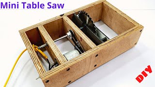 AMAZING Woodworking Machine DIY From 775 DC Motor  Homemade Mini Table Saw [upl. by Clyve]