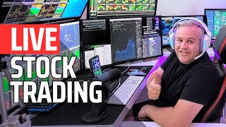 LIVE Trading Stocks  Pyramiding System Talk [upl. by Hiram]