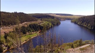 Abergwesyn Common and Llyn Brianne HD Drone Flight [upl. by Tserof]