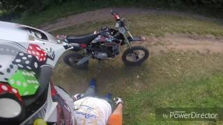 M2r kx110f pitbike review fail [upl. by Yennek463]