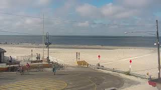 Cape May Cove NJ on NJBeachCams  091618 [upl. by Stefano]