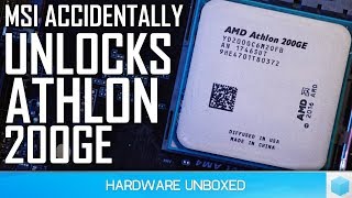 AMD Athlon 200GE Overclocking The Best Budget CPU Just Got Better [upl. by Ennaej]