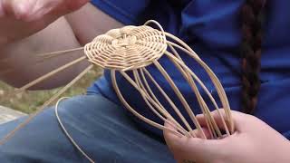 Basket Weaving How to Make a Cherokee Basket [upl. by Eat]