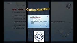 Neoplasm Guidelines medicalcodingcertification cpc aapc medicalcodingcourse icd10cm codingtips [upl. by Damarra450]