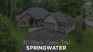 30 Black Creek Trail Minesing [upl. by Worrell]