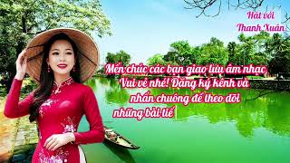 Karaoke  GỬI VỀ QUAN HỌ  St Đức Miêng  Thiếu giọng nam mời hát với Thanh Xuân  Beat Gia Huy [upl. by Ytinav]