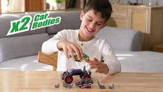 EXOST BUILD 2 DRIVE SERIES TOY CARS by Silverlit [upl. by Chandler]