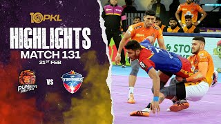 Match Highlights Puneri Paltan vs UP Yoddhas  February 21  PKL Season 10 [upl. by Freyah]