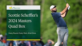 Scottie Schefflers 2024 Tournament Quad Box  The Masters [upl. by Eseerahs]