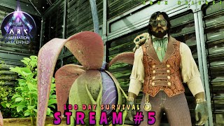 Surviving 100 Days On ABERRATION  Ark Survival Ascended STREAM 5 [upl. by Scopp]