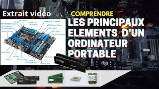 Les Eléments dun ordinateur Portable  Formation Maintenance Informatique [upl. by Dde]