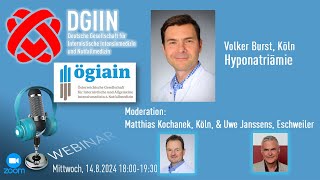 Webinar Elektrolytstörungen in der Notfall und Intensivmedizin Hyponatriämie [upl. by Onofredo]