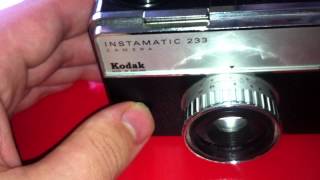 Kodak Instamatic 233 Camera [upl. by Ynnohj]