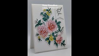 Stampin Up Layers of Beauty [upl. by Londoner]