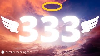 ANGEL NUMBER 333  Meaning [upl. by Mohammed]