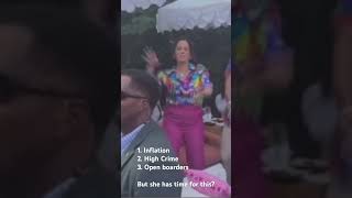 KAMALA HARRIS dancing at White House hiphop party AMAZING [upl. by Plantagenet52]