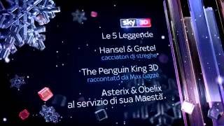 Sky 3D Italia Il Magico Natale di Sky 3D [upl. by Enneite]