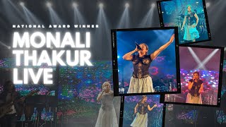 MONALI THAKUR LIVE PERFORMANCE monalithakur live concerts nationalawardwinner singer song [upl. by Earas]