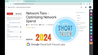2024 Network Tiers  Optimizing Network Spend  qwiklabs  GSP219  With Explanation🗣️ [upl. by Aicenet79]