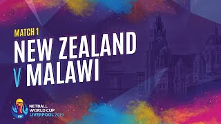 New Zealand v Malawi  Match 1  NWC2019 [upl. by Karlens]