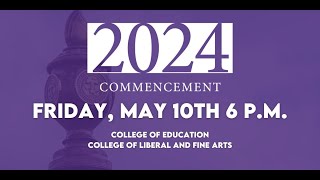 Tarleton Commencement May 10 2024  6 PM [upl. by Aivatnuahs990]