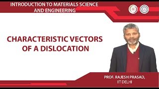 Characteristic vectors of a dislocation [upl. by Carmina180]