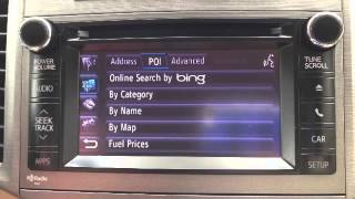 How to Use Voice Commands on Your Toyota Navigation and Entune System [upl. by Anewor]