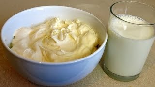 TURN MILK INTO WHIPPED CREAM  HOMEMADE [upl. by Nylanna468]