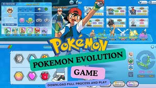 Pokemon Evolution Game  How to download Pokemon game  Play with me pokemon game  pokemon [upl. by Tenney]