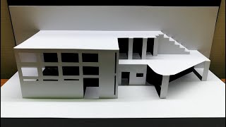 3d Origami Building｜pop up card｜pop up card designer｜Paper cutting｜Kirigami｜3d紙建築房屋 [upl. by Ahtram]